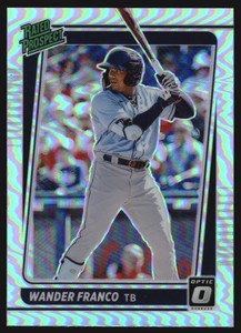 2021 Donruss Optic Rated Prospects Holo #1 Wander Franco