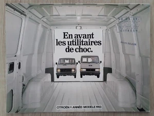 Citroen C25 & C35 Range Brochure 1983 - Panel Vans - Picture 1 of 4