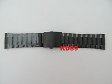 Genuine ORIGINAL DIESEL DZ 1209 BLACK PVD Bracelet Band Steel 27mm