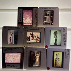 Japan Asuka Kudara Kannon, Bosatsu Japanese Art 8 Vintage 35mm Slides - Picture 1 of 9