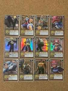 one piece carddass hyper battle Foil Holo anime card 12set 2002 - Picture 1 of 4