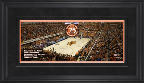 Oklahoma State Cowboys Gallagher-Iba 75th Anniversary Gameday Pano Cover