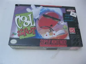 Cool Spot new factory sealed SNES Super Nintendo 1993 Virgin Games - Picture 1 of 4