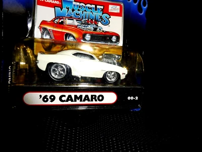 MUSCLE MACHINES 1:64 SCALE '69 CAMARO NEW IN PKG # 720134711619 - Image 1 of 4