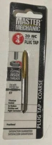 Master Mechanic 788853 1/4" 20 NC Titanium Coated Plug Tap-Coarse - Picture 1 of 1
