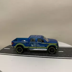 Hot Wheels 2010 City Works #114 '09 Ford F-150 Gas Company Blue/Yellow w/PR5 NM - Picture 1 of 21