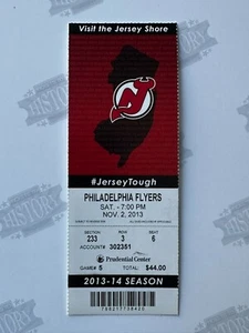 2013 Philadelphia Flyers at New Jersey Devils Ticket 11/2/13 - Picture 1 of 1