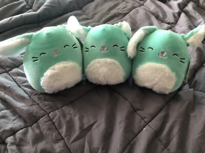 Squishmallow 5" Sammy The Bunny 2021 Easter NEW - Photo 1/4