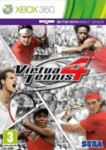 Juego de tenis/tenis largo Virtua Tennis 4 Xbox 360 *con manual de instrucciones* - Imagen 1 de 1
