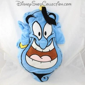Coussin tête Génie DISNEY PRIMARK Aladdin bleu oreiller 44 cm (MO) - Imagen 1 de 2