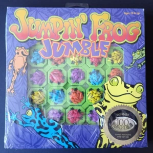 SEALED Vintage 1997 Jumpin' Frog Jumble Challenge Puzzle Brain Game Ages 10 & Up - Picture 1 of 3