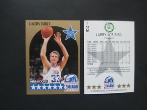 ALLSTAR CARDS You Pick Bird #2 Ewing Checklist Error #15 Stockton Hoops 1990-91