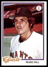 1978 Topps Marc Hill (100) Baseball Cards #359
