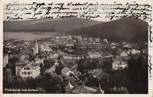 Friedrichroda Desde El Kurhaus Vista Tarjeta Postal AK 1931 - Imagen 1 de 2