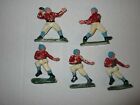 Vintage '60'S Toy Figure Sport Football Player Game Hard Plastic / Cake Topper