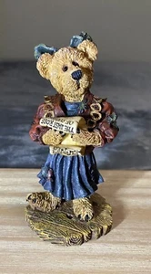 Boyds Bears 1999 Resin JUSTINA THE CHOIR SINGER Bearstone 228324 - Picture 1 of 3
