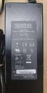 Genuine OEM AC/DC Adapter for Inogen One G2 G3 Portable BA-301 MANGO100-19B - Picture 1 of 2