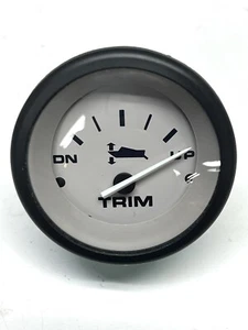 Teleflex Beige Boat Trim Gauge~Gage OMC Johnson Evinrude~Instrument 62373 - Picture 1 of 2