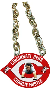 Pete Rose Charlie Hustle Chain Necklace - Picture 1 of 1