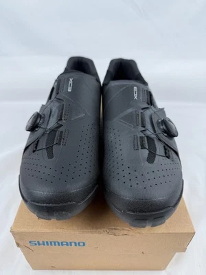 Zapato Shimano XC3 SH-XC300 ANCHO EE. UU. 10,5 UE 45 Negro Foto 1 de 4