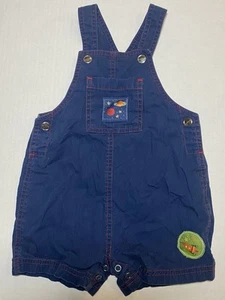 Vintage Circo Blue Space Overalls Size 18M Toddler Rockets Target - Picture 1 of 7