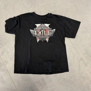 Camiseta Oficial Path of Exile 2 Logo Gráfico Para Hombre Negra XL Grinding Gears Etiqueta - Imagen 1 de 6