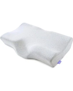 C CUSHION LAB Extra Dense Memory Foam Ergonomic Cervical Pillow for Neck Support - Picture 1 of 6