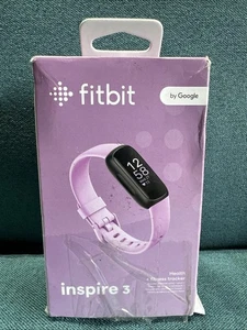 Fitbit Inspire 3 Heart Rate Monitor Health & Fitness Tracker - Lilac - Picture 1 of 5