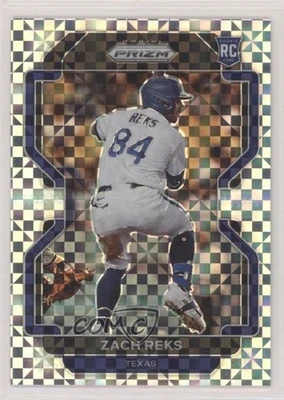 2022 Panini Prizm Tier II Power Plaid Prizm /75 Zach Reks #116 - Image 1 of 2