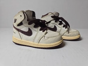Jordan 1 Alto x A Ma Maniere DO7098-100 Talla 6C Niño TD - Imagen 1 de 11