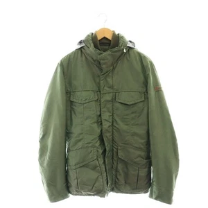 Peuterey Nylon Military Blouson Jacket Filled Zip-Up 50 Khaki /Hk Os Sh Men'S - Picture 1 of 9