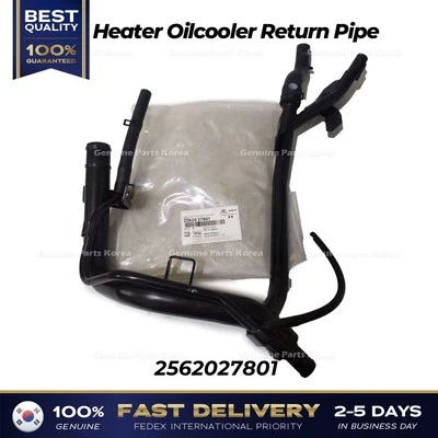 ⭐Genuine⭐ Heater Oilcooler Return Pipe 2562027801 for Hyundai Santa Fe - Image 1 of 2