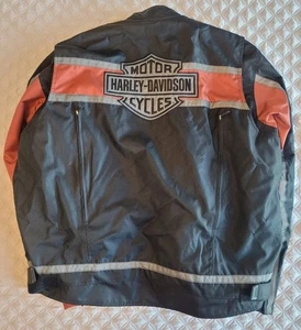 Harley Davidson 2XL Classic Cruiser Reflective Jacket w Armor & Liner 98262-10VM - Picture 1 of 24