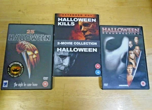 Halloween Bundle (Original, Kills etc) - 4x DVD - Region 2 - One Still Sealed - Picture 1 of 10