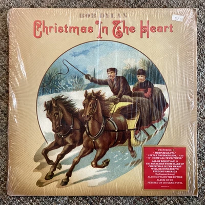 Bob Dylan - Christmas In The Heart - 2009 1st Press + CD + Shrink/Hype VG+ - Image 1 of 4
