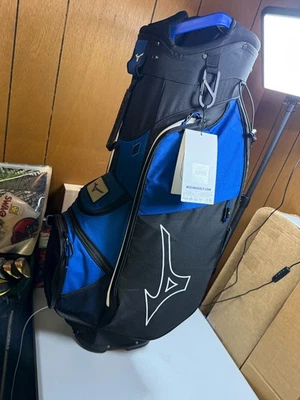 Bolsa de carrito de golf Mizuno unisex azul/negro NUEVO Foto 1 de 4