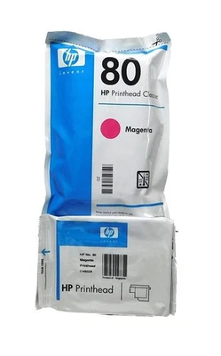 HP 80/C4822A Magenta Printhead and Cleaner - Image 1 of 3