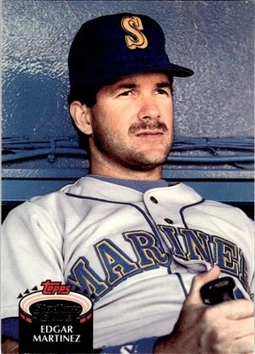 1992 Stadium Club #267 Edgar Martinez - Seattle Mariners - HOF - Image 1 of 2
