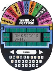 Educational Insights Wheel of Fortune Game Handheld Electronic Game for Ages 8+ - Picture 1 of 6