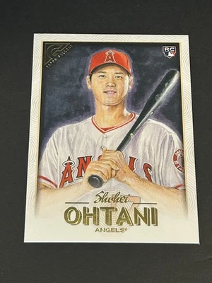 2018 TOPPS GALLERY SHOHEI OHTANI #116 ROOKIE CARD RC HOT!! MVP!! - Image 1 of 3