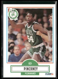 Ed Pinckney 1990-91 Fleer #15b Boston Celtics - Foto 1 di 2