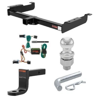Curt Class 4 Trailer Hitch Tow Package for Chevrolet Express & GMC Savana Foto 1 de 4