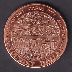 Australia. 1982 TOURIST DOLLAR. Cairns Nth Qld. Great Barrier Reef.. Prooflike - Bild 1 von 2
