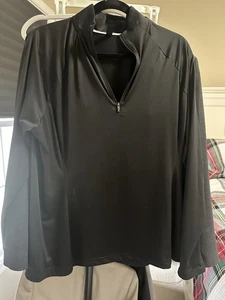 Ladies Adidas Golf 3/4 Zip Top Sz XL - Picture 1 of 6