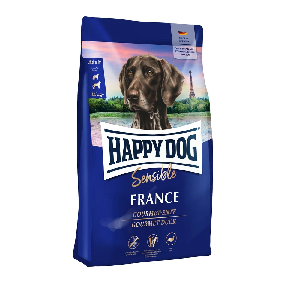 ca. 11 Kg Happy Dog Supreme Sensible France Verpackung beschädigt - Bild 1 von 1