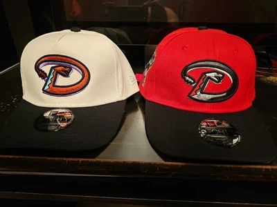 Arizona DIAMONDBACKS 2 HAT COMBO DEAL, Adjustable Backs - Image 1 of 4