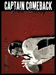 2004 Fleer Inscribed #29 NG John Elway Names of the Game #/299 - Picture 1 of 2