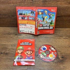 New Super Mario Bros. - Nintendo Wii/ CIB/ PROBADO Y FUNCIONA - Imagen 1 de 10