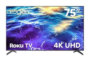 Kogan 75" LED 4K Smart Roku TV - R95T, 75 Inch, TVs, TV & Home Theatre - Picture 1 of 12