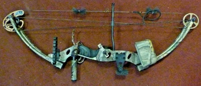 Arco extremo Fred Bear TRX Team Realtree con mira Trophy Ridge Foto 1 de 4